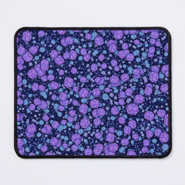Item preview, Purple Rhinovirus Pattern designed and sold by vividbiology.
