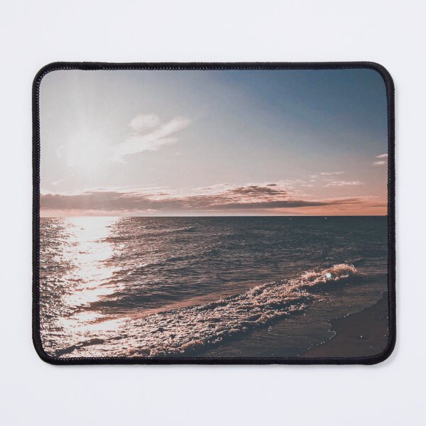 Item preview, Pink Beach Sunrise | Landscape Nature Photography designed and sold by Jacqueline Elise.