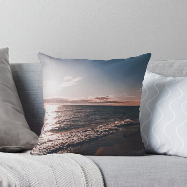 Item preview, Pink Beach Sunrise | Landscape Nature Photography designed and sold by Jacqueline Elise.