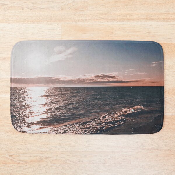 Item preview, Pink Beach Sunrise | Landscape Nature Photography designed and sold by Jacqueline Elise.
