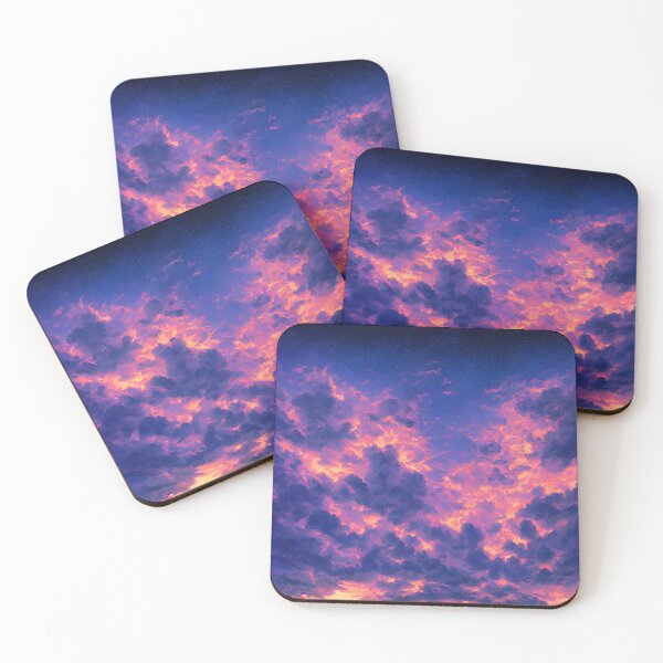 Item preview, Warm sunset and violet clouds designed and sold by MindEscape ..