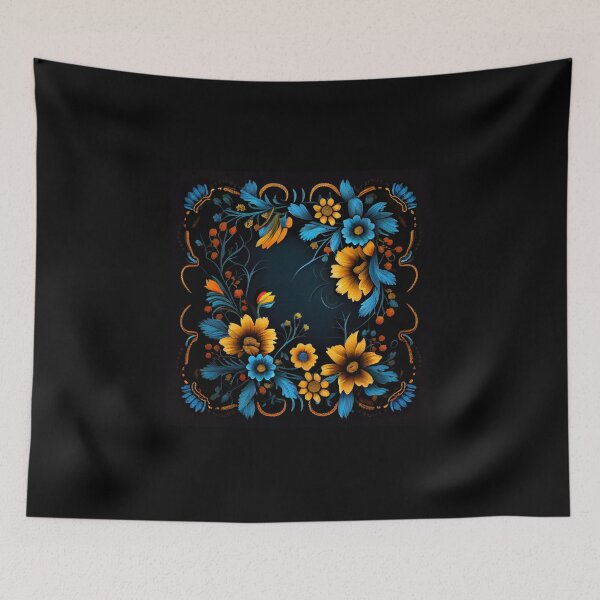 Item preview, Folklore Flower Ornamentics designed and sold by PipikaArt.