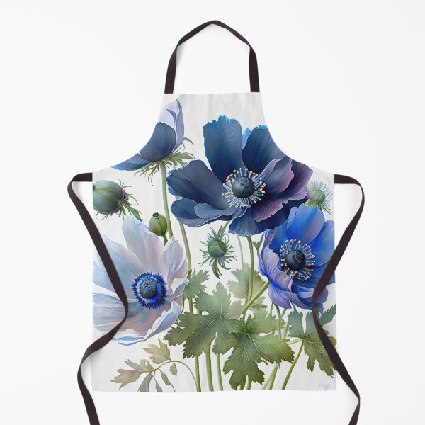 Item preview, Blue Anemone Flowers designed and sold by Vanover Designs.