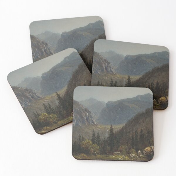 Item preview, Albert Bierstadt- The American Rockies designed and sold by tomorrowsart.