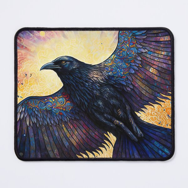 Item preview, Huginn in Flight designed and sold by OccultDreams.