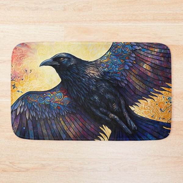 Item preview, Huginn in Flight designed and sold by OccultDreams.