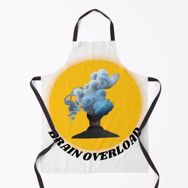 Item preview, Brain Overload - Funny Quote designed and sold by HanaiPrint.