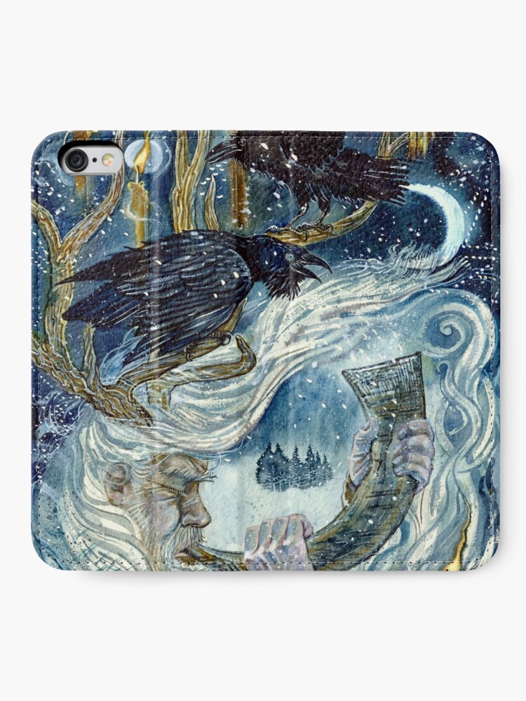 Alternate view of Winter spirit. iPhone Wallet