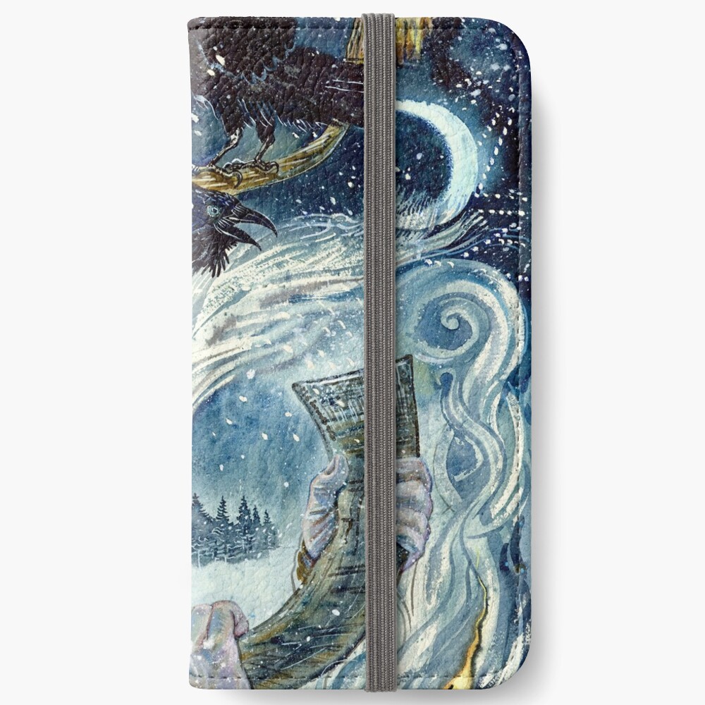 Winter spirit. iPhone Wallet