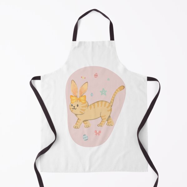 Item preview, Cute Cat Rabbit, Respect Your Cat Day, Yellow Cat Bunny Easter Egg Event designed and sold by uriwe.
