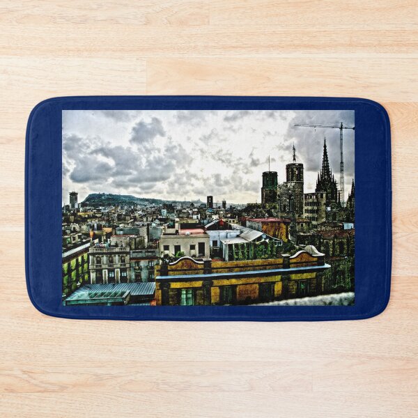 Item preview, Barcelona rooftops designed and sold by Paul Thompson Photography.