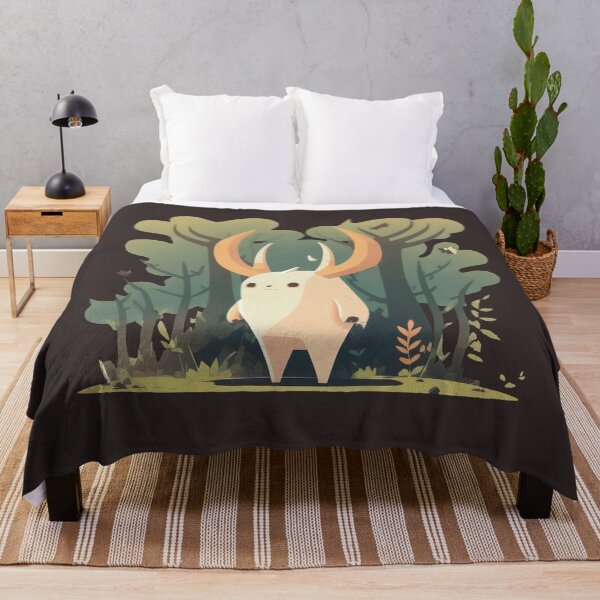 Item preview, Forest Creature with Big Horns designed and sold by quick-drops.