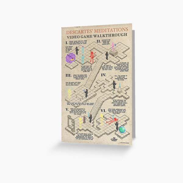 Item preview, Descartes’ Meditations Video Game Walkthrough designed and sold by Pete Mandik.