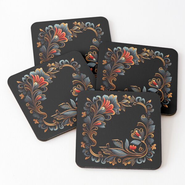 Item preview, Folklore Flower Ornamentics designed and sold by PipikaArt.