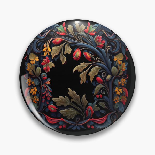 Item preview, Folklore Flower Ornamentics designed and sold by PipikaArt.