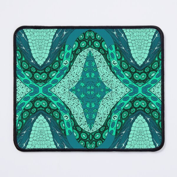 Item preview, Green Tissue Pattern designed and sold by vividbiology.