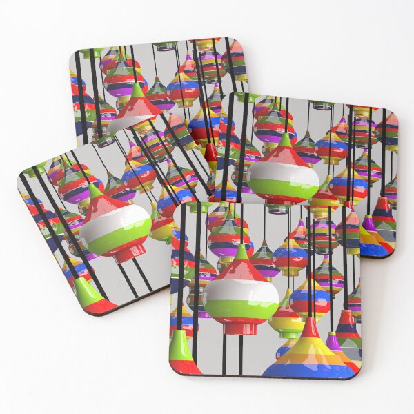 Item preview, Mexican Heart, spinning tops with colors designed and sold by ProyectoDoce.