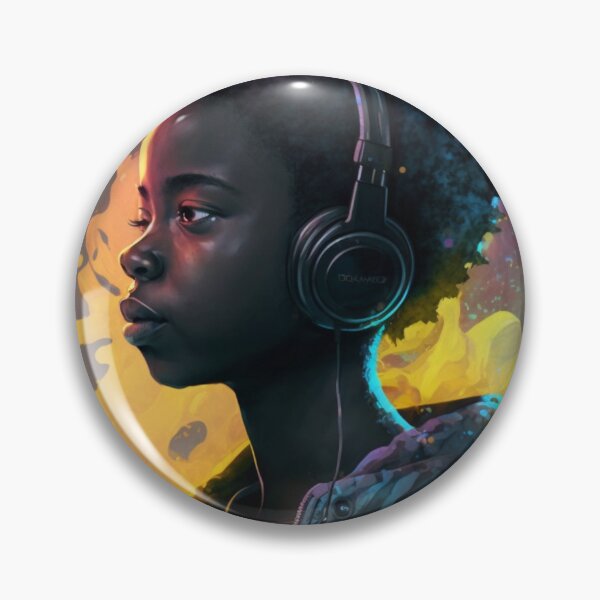Item preview, Black Teenager Music Flow designed and sold by pedrogag.