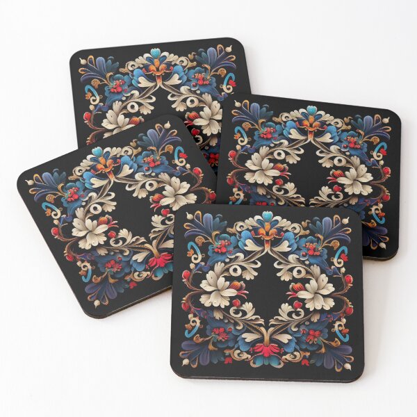 Item preview, Folklore Flower Ornamentics designed and sold by PipikaArt.