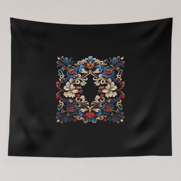 Item preview, Folklore Flower Ornamentics designed and sold by PipikaArt.