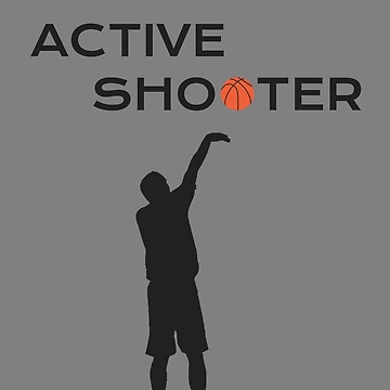 Vorschaubild zum Design Active Shooter Basketball Player Basketball Active Shooter Gear von DynamicDesign