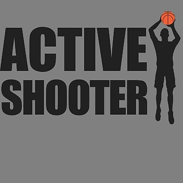 Vorschaubild zum Design Active Shooter Basketball Player Basketball Active Shooter Gear von DynamicDesign