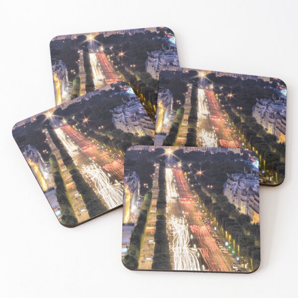 Item preview, Champs Elysees Light Trails  designed and sold by Paul Thompson Photography.