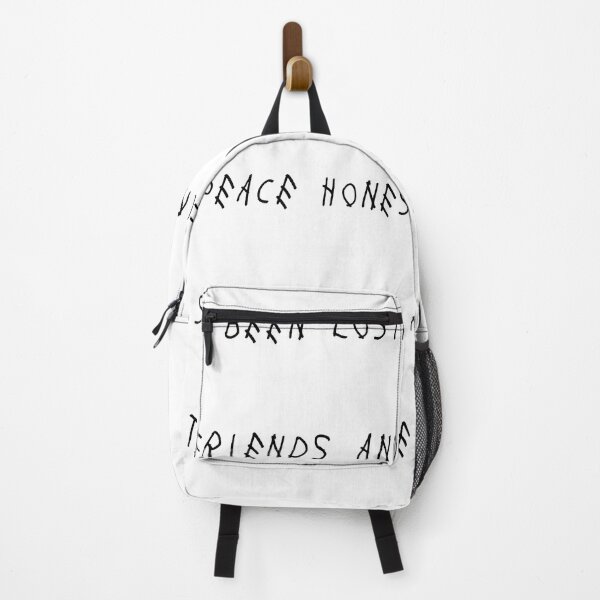 Eminem Backpacks - Eminem - Mockingbird Lyrics typography Backpack