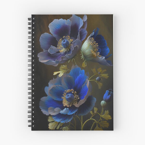 Item preview, Blue Anemone Flowers  designed and sold by Vanover Designs.