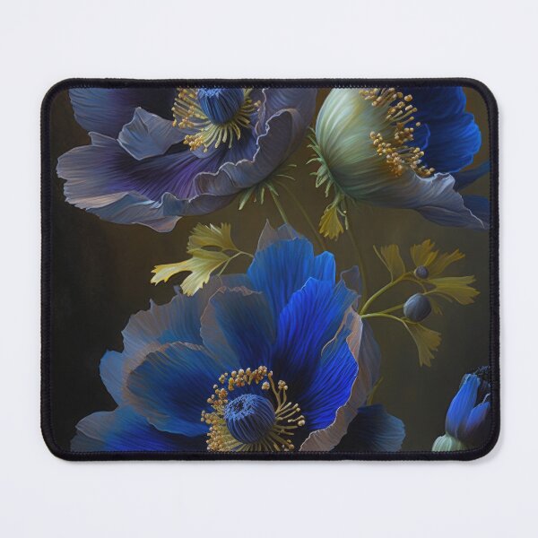 Item preview, Blue Anemone Flowers  designed and sold by Vanover Designs.