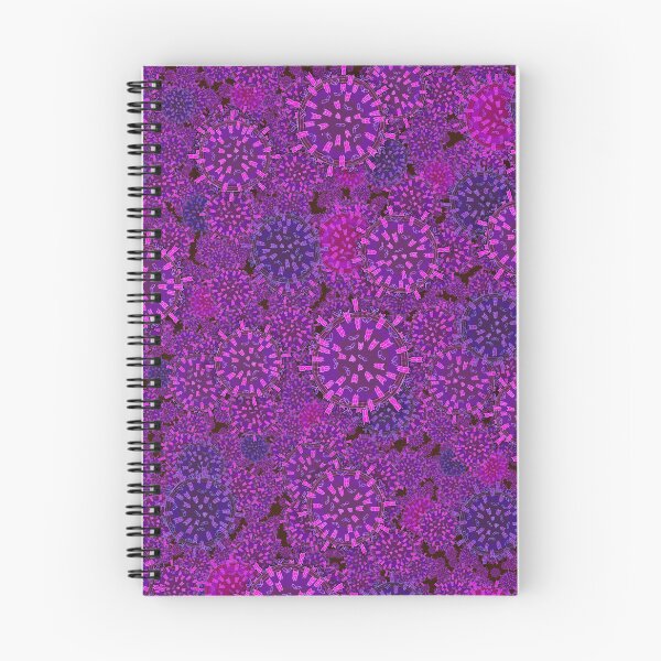 Item preview, Magenta T Cell Pattern designed and sold by vividbiology.