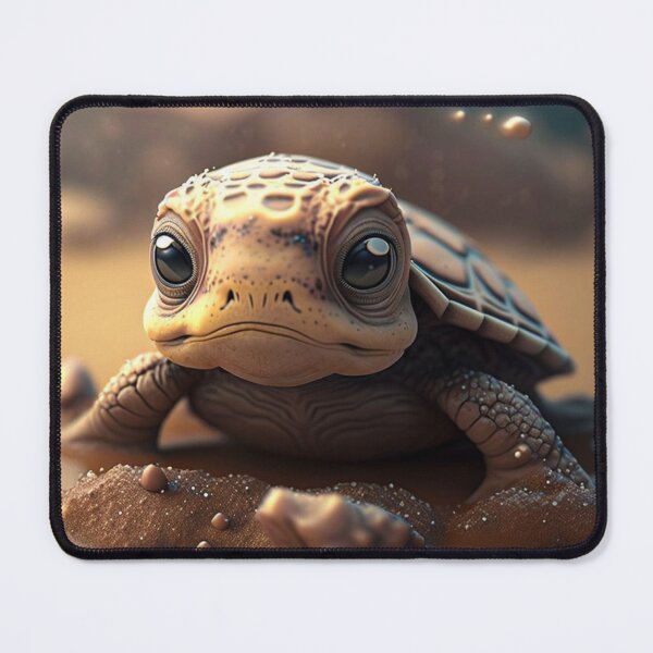 Item preview, Swam the Baby Turtle designed and sold by DoublecrashArt.