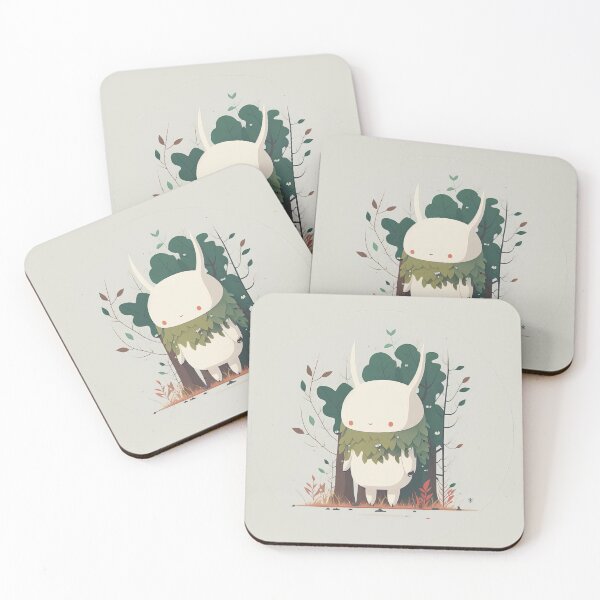 Item preview, Weird Looking Forest Creature with Big Horns designed and sold by quick-drops.