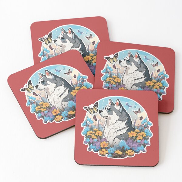 Item preview, Water Colour Husky designed and sold by ZooStateofMind.