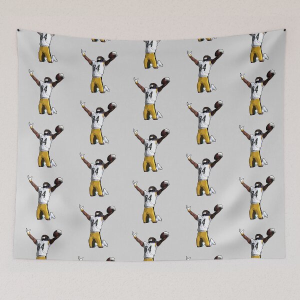 Item preview, Antonio Brown #84 Celebrates Touchdown designed and sold by BoxPocket18.