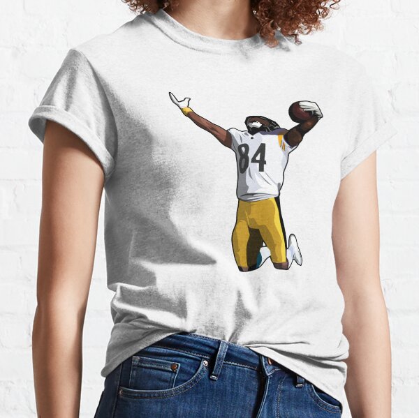 Pittsburgh Steelers Antonio Brown 4 Women's T-Shirt by Joe