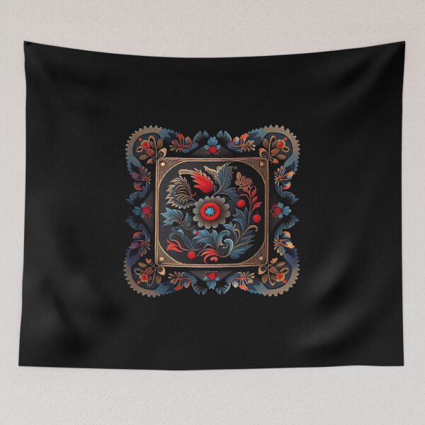 Item preview, Folklore Flower Ornamentics designed and sold by PipikaArt.