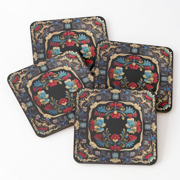 Item preview, Folklore Flower Ornamentics designed and sold by PipikaArt.