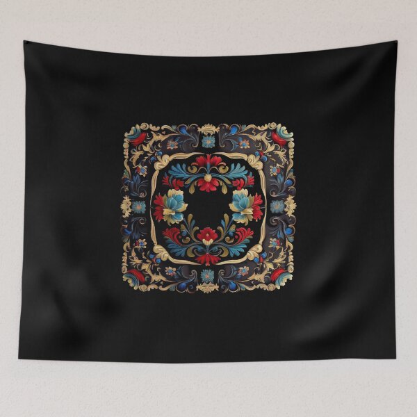 Item preview, Folklore Flower Ornamentics designed and sold by PipikaArt.