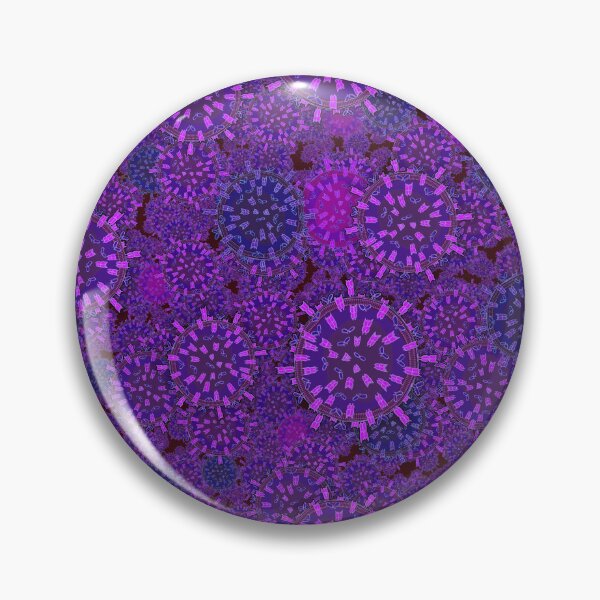 Item preview, Purple T Cell Pattern designed and sold by vividbiology.