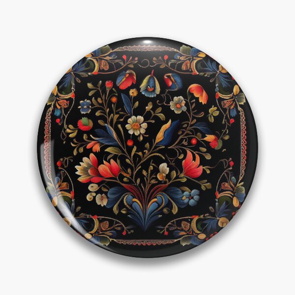 Item preview, Folklore Flower Ornamentics designed and sold by PipikaArt.