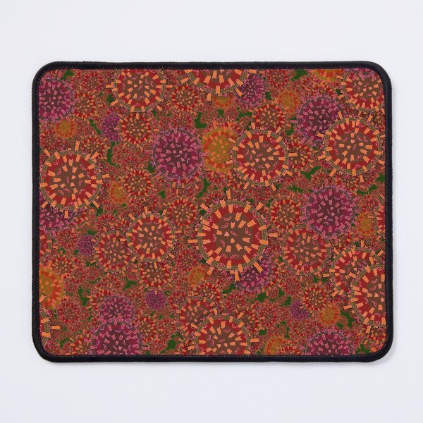 Item preview, Orange T Cell Pattern designed and sold by vividbiology.