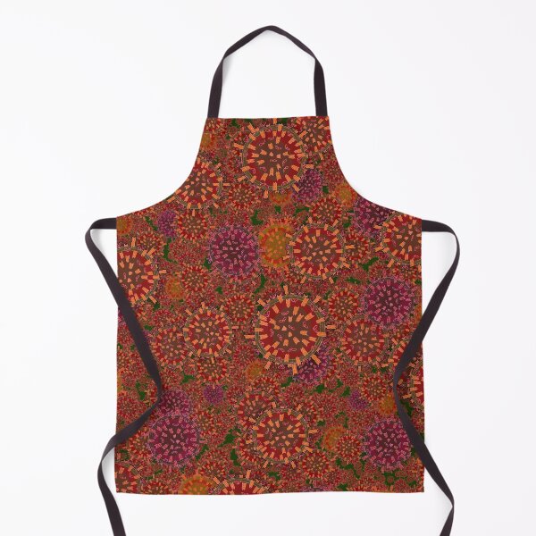 Item preview, Orange T Cell Pattern designed and sold by vividbiology.