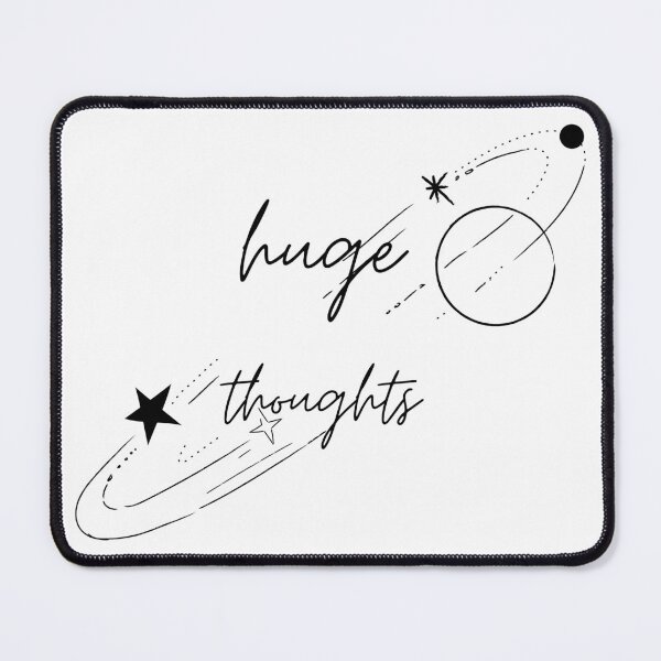 Item preview, Huge thoughts- white background designed and sold by mery-space.
