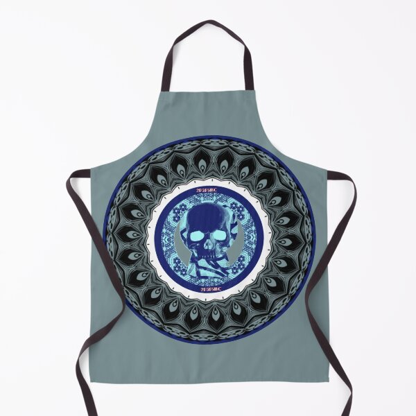 Item preview, blue skull designed and sold by A Quiet Paradox.