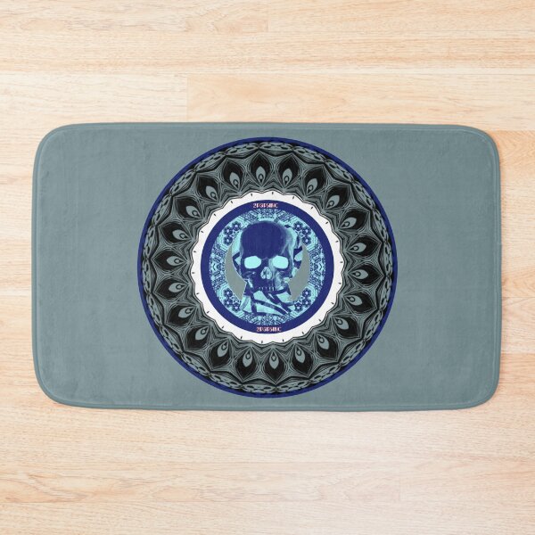 Item preview, blue skull designed and sold by A Quiet Paradox.