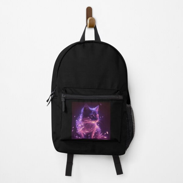 Item preview, Purple lightning cat designed and sold by Mat-Pouget.