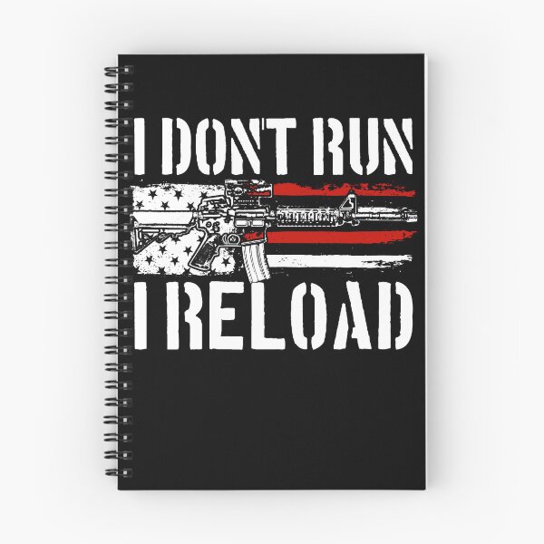 Item preview, I Don't Run I Reload 2nd Amendment Gun Rights I Reload Gear designed and sold by DynamicDesign.