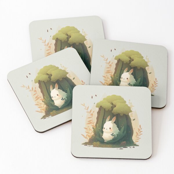 Item preview, Big Fat Rabbit in the Woods designed and sold by quick-drops.