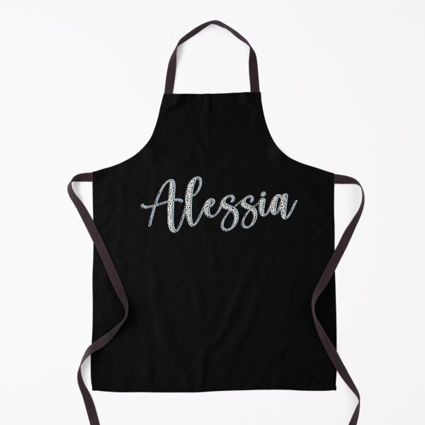Item preview, Alessia name, Dalmatian pattern Alessia first name designed and sold by Danylo Mikhnievych.